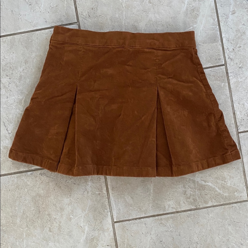 Crewcuts Brown Corduroy Skirt 26W - Picture 7 of 7
